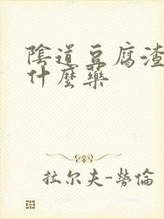 阴道豆腐渣状用什么药