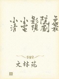 小小影院免费高清电视剧最新