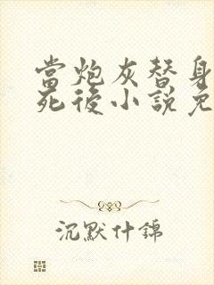 当炮灰替身的我死后小说免费阅读