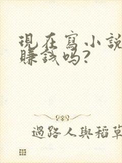 现在写小说还能赚钱吗?封面