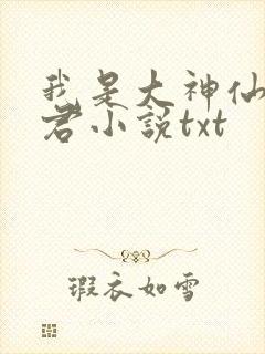 我是大神仙广陵君小说txt