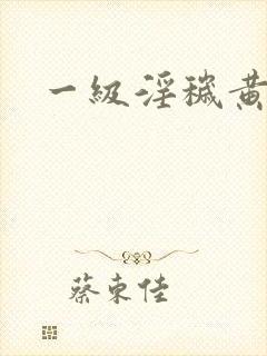 一级淫秽黄色片