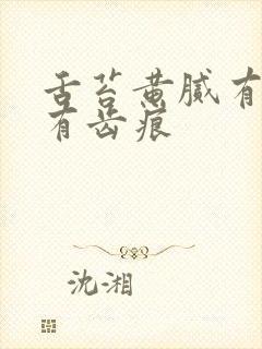 舌苔黄腻有裂纹有齿痕