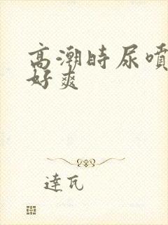 高潮时尿喷出来好爽