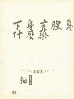 下身有腥臭味吃什么药