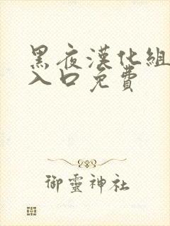 黑夜汉化组漫画入口免费