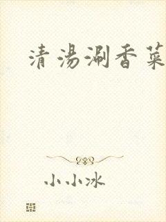 清汤涮香菜沉溺