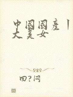 中国国产丨91大美女