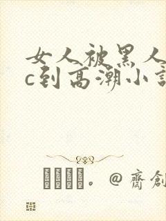 女人被黑人狂躁c到高潮小说