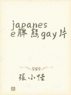 japanese胖熊gay片