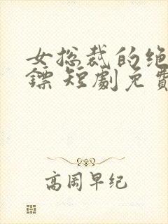 女总裁的绝世保镖 短剧免费