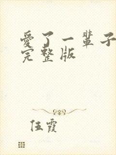 爱了一辈子原唱完整版