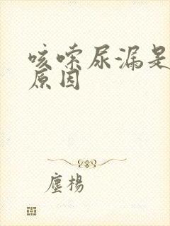 咳嗦尿漏是什么原因