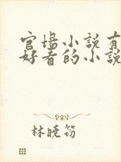 官场小说有什么好看的小说