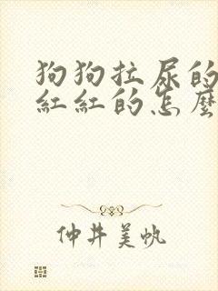 狗狗拉尿的地方红红的怎么回事