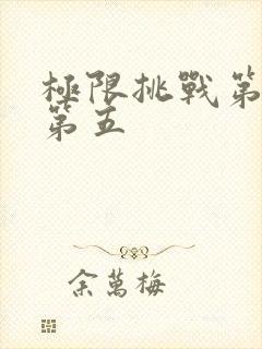 极限挑战第七季第五