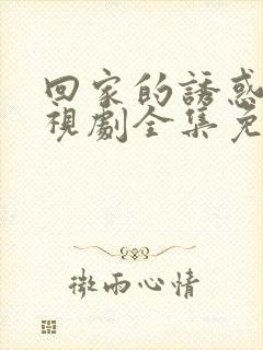 回家的诱惑 电视剧全集免费观看