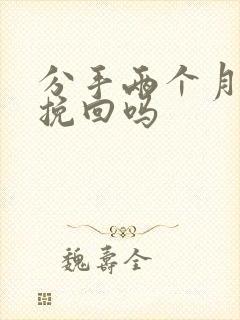 分手两个月还能挽回吗