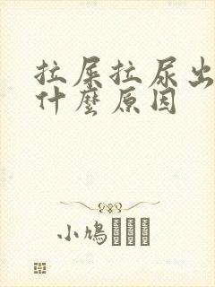 拉屎拉尿出血是什么原因