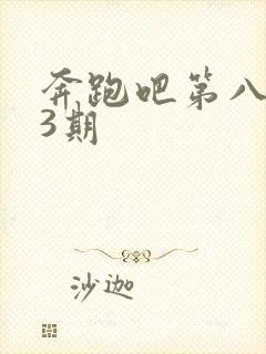 奔跑吧第八季第3期