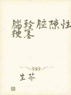 脑干腔隙性脑有梗塞