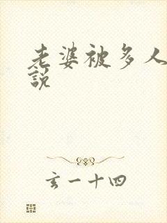 老婆被多人干小说封面