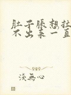 肚子胀想拉屎拉不出来一直放屁