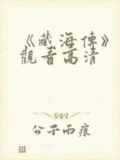 《藏海传》在线观看高清