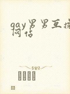 gay男男互操网站