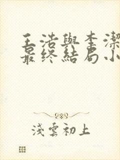 王浩与李洁赘婿最终结局小说全文免费