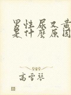 男性尿又黄又臭是什么原因