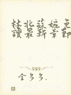 林北苏婉免费阅读最新章节冫