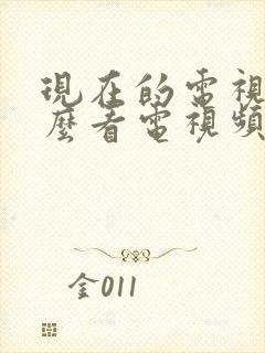 现在的电视机怎么看电视频道