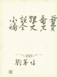 小说跟乔爷撒个娇全文免费阅读封面