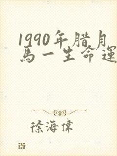1990年腊月马一生命运