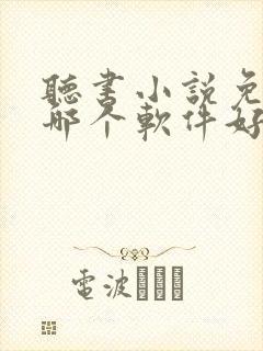 听书小说免费听哪个软件好一点