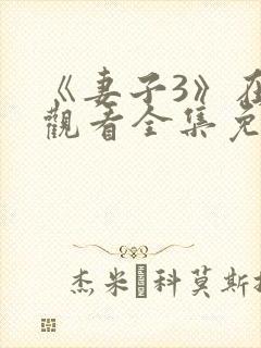 《妻子3》在线观看全集免费