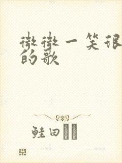 微微一笑很倾城的歌