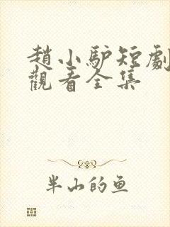 赵小驴短剧免费观看全集