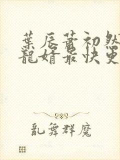 叶辰萧初然上门龙婿最快更新