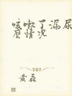 咳嗽了漏尿是什么情况