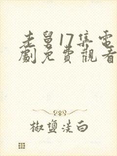 老舅17集电视剧免费观看