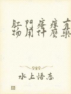 肛门瘙痒有分泌物用什么药好