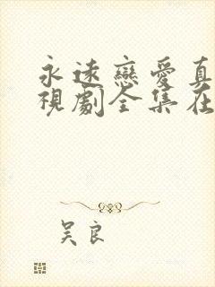 永远恋爱真美电视剧全集在线观看