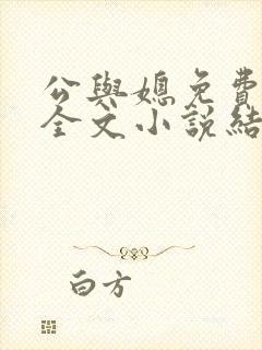 公与媳免费阅读全文小说结局是什么