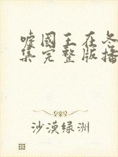 嘘国王在冬眠全集完整版播放