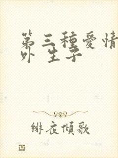 第三种爱情 番外 生子