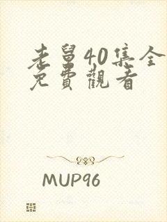 老舅40集全部免费观看