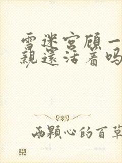 雪迷宫顾一燃父亲还活着吗