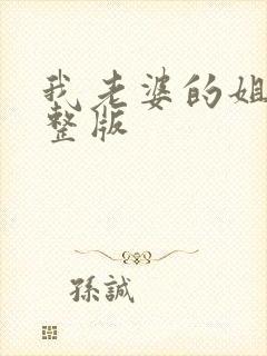 我老婆的姐姐完整版